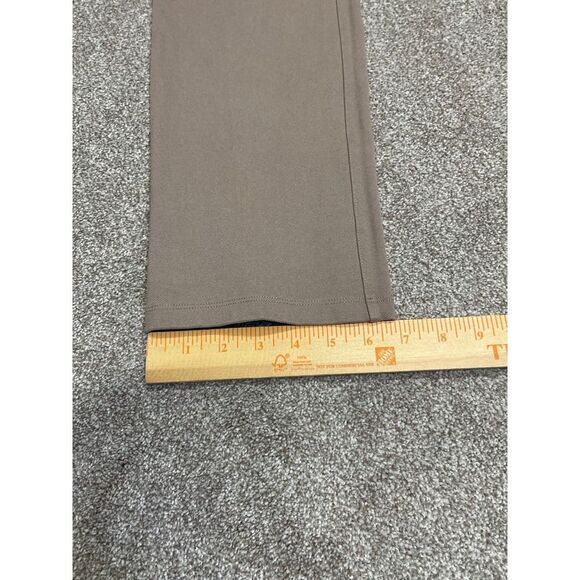 Betabrand Women sz small petite straight Dress Pant Yoga tan Stretch Pull On - Picture 6 of 12